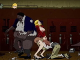 | Escape from zombie U | Female teacher with big tits and perfect ass gets her anus fucked by long hard cocks of badass monsters to get creampied and gets her wet pussy licked | Hentai Gameplay |