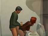 Fucking a married woman in the bus station bathroom